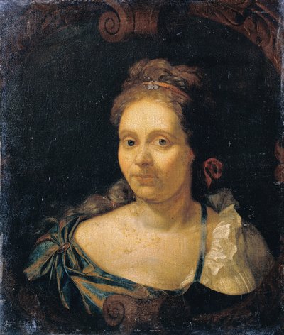 Head of a Woman by Unbekannt Unbekannt